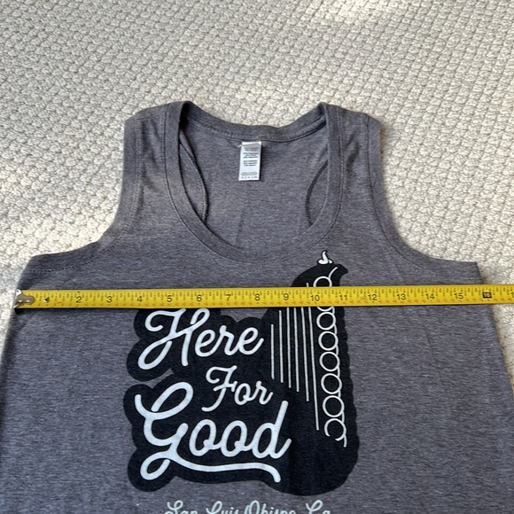 NWOT San Luis Obispo CA racer back tank top size small - Picture 4 of 6